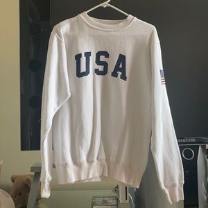 USA crew neck